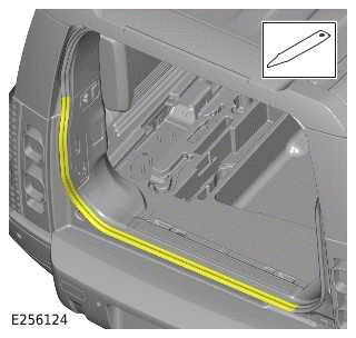 Left Loadspace Trim Panel - 110, Vehicles With: 5 Seats